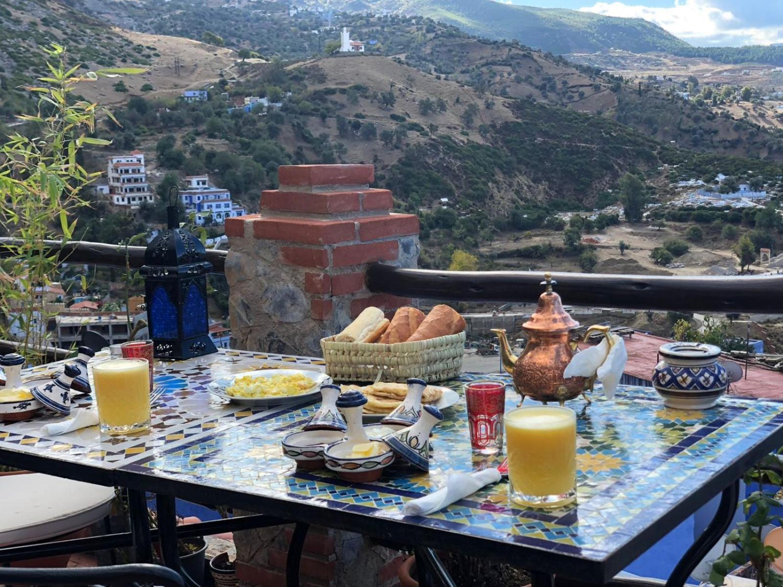 Hotel Riad Bab Mahruk Szafszawan Zewnętrze zdjęcie